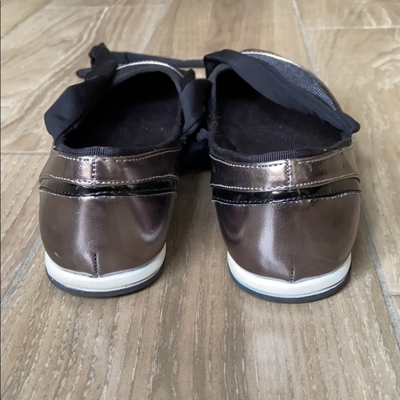 Simply Vera Silver Ankle Wrap Ballerina Fl… - Picture 5 of 6